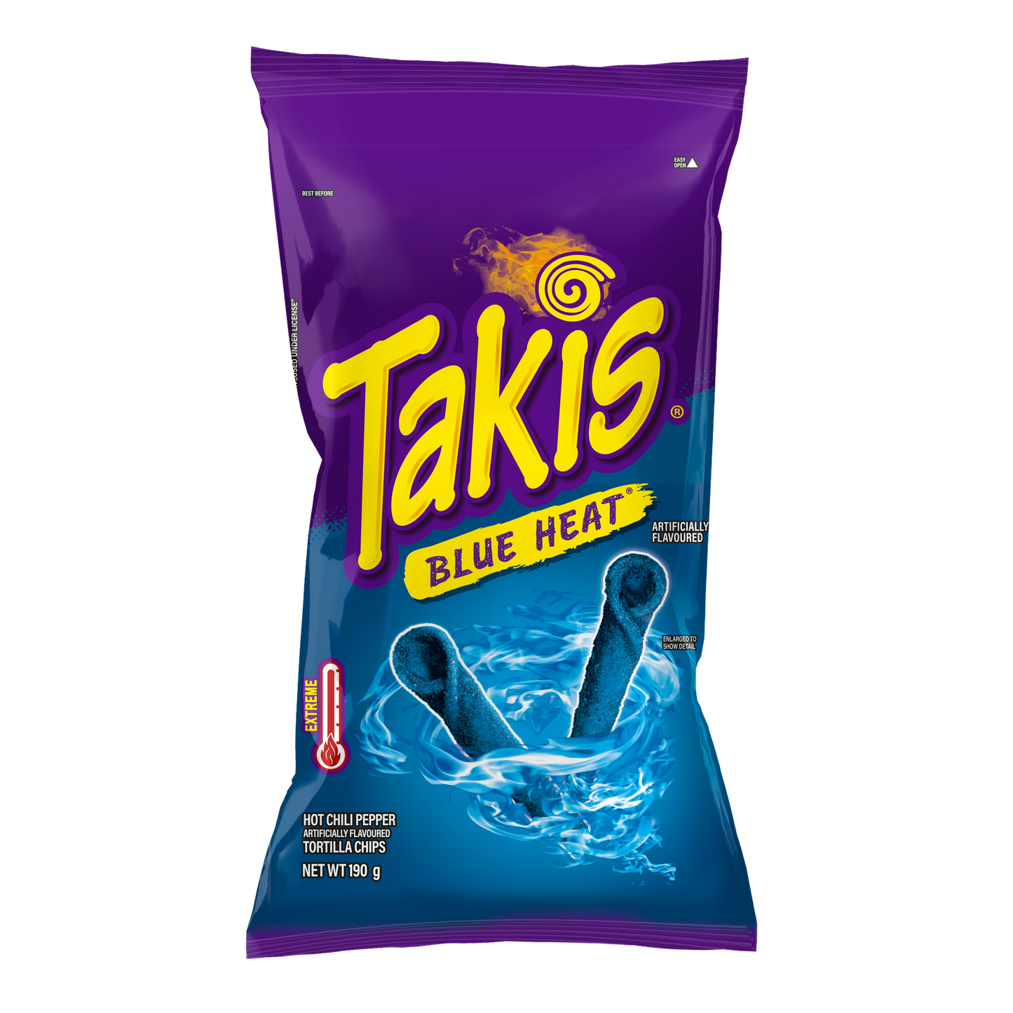 Takis Blue Heat Chips 12 x 190g - Coming June 2026