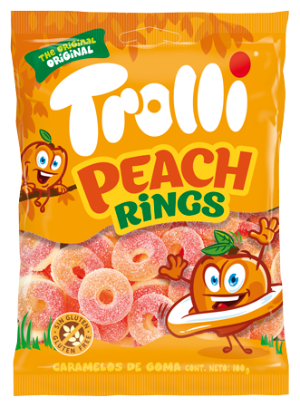 Trolli Peach Rings 12 x 100g
