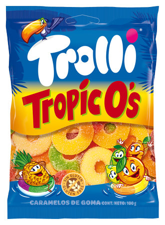Trolli Tropic O's 12 x 100g