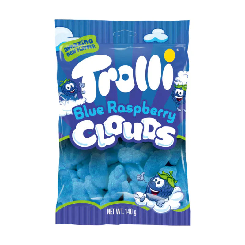 Trolli Blue Raspberry Clouds 8 x 140g