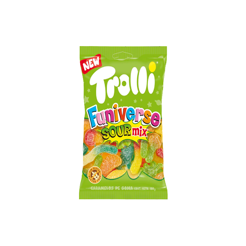 Trolli Funiverse Sour Mix 16 x 100g