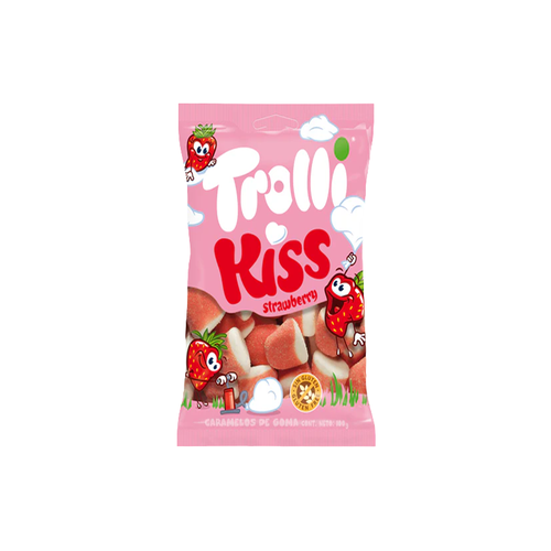 Trolli Kiss Strawberry 12 x 100g