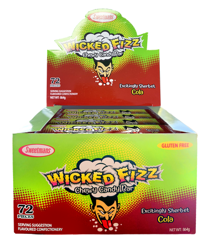 Wicked Fizz Cola Flavour 72 x 12g