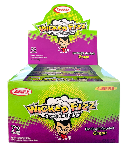 Wicked Fizz Grape Flavour 72 x 12g