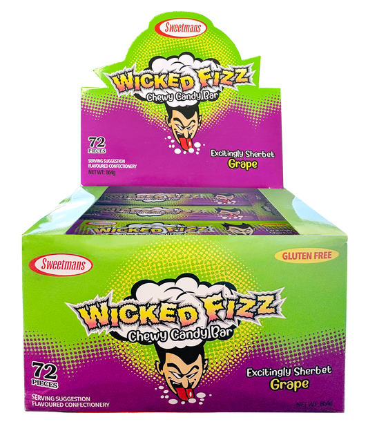 Wicked Fizz Grape Flavour 72 x 12g