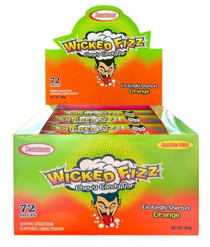 Wicked Fizz Orange Flavour 72 x 12g