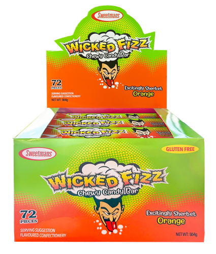 Wicked Fizz Orange Flavour 72 x 12g