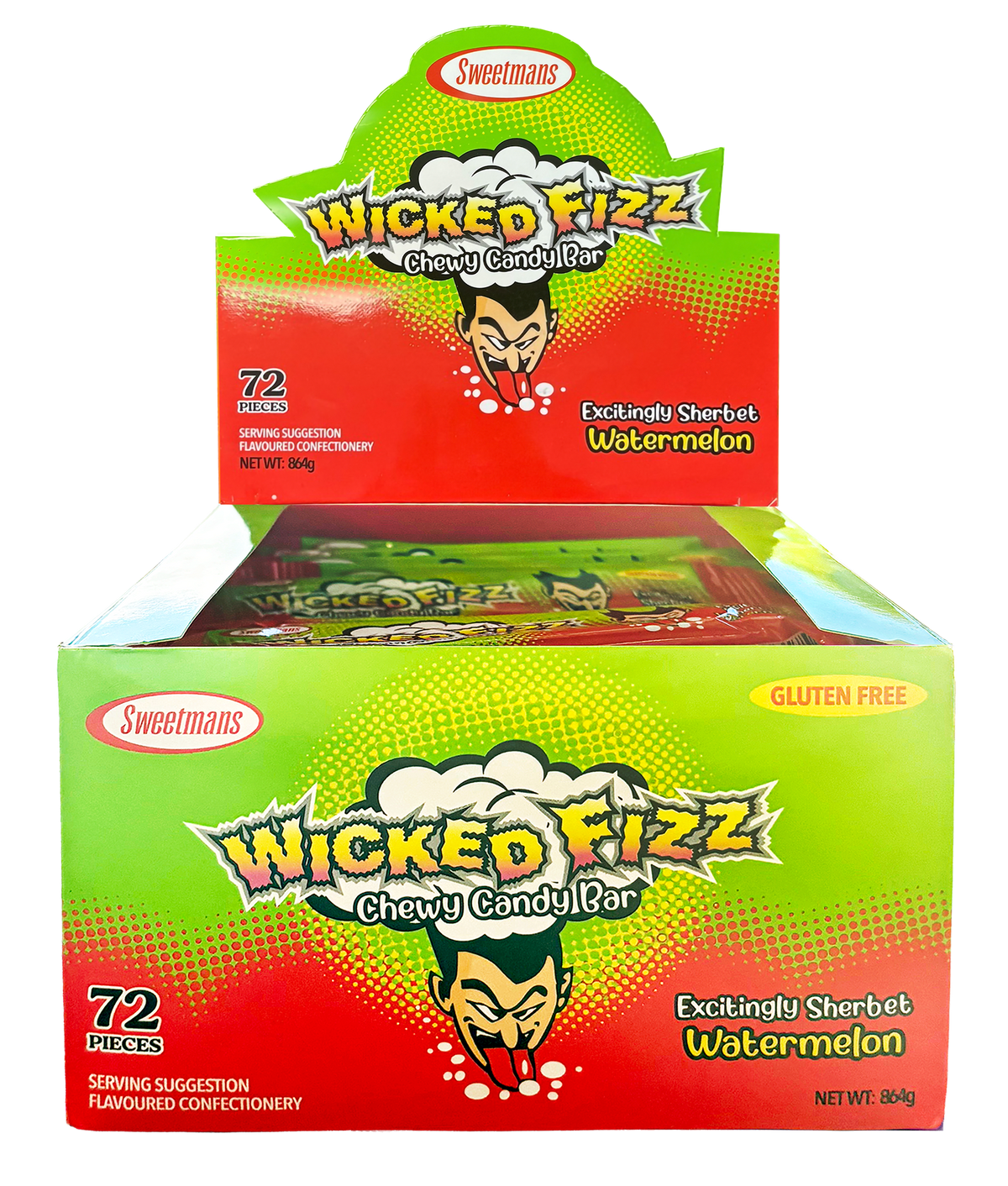 Wicked Fizz Watermelon 72 x 12g