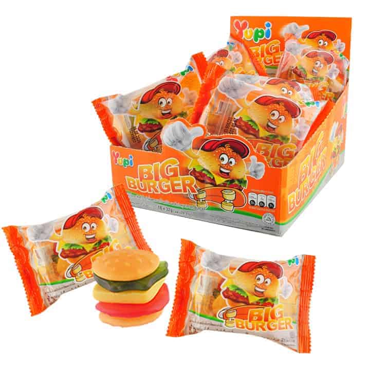 Yupi Big Burger 18 x 32g