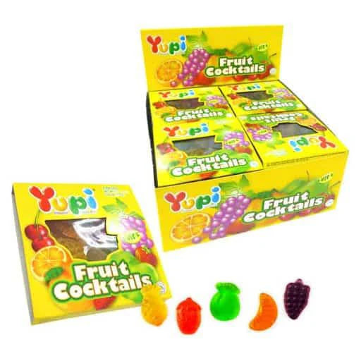 Yupi Fruit Cocktail 24 x 32g