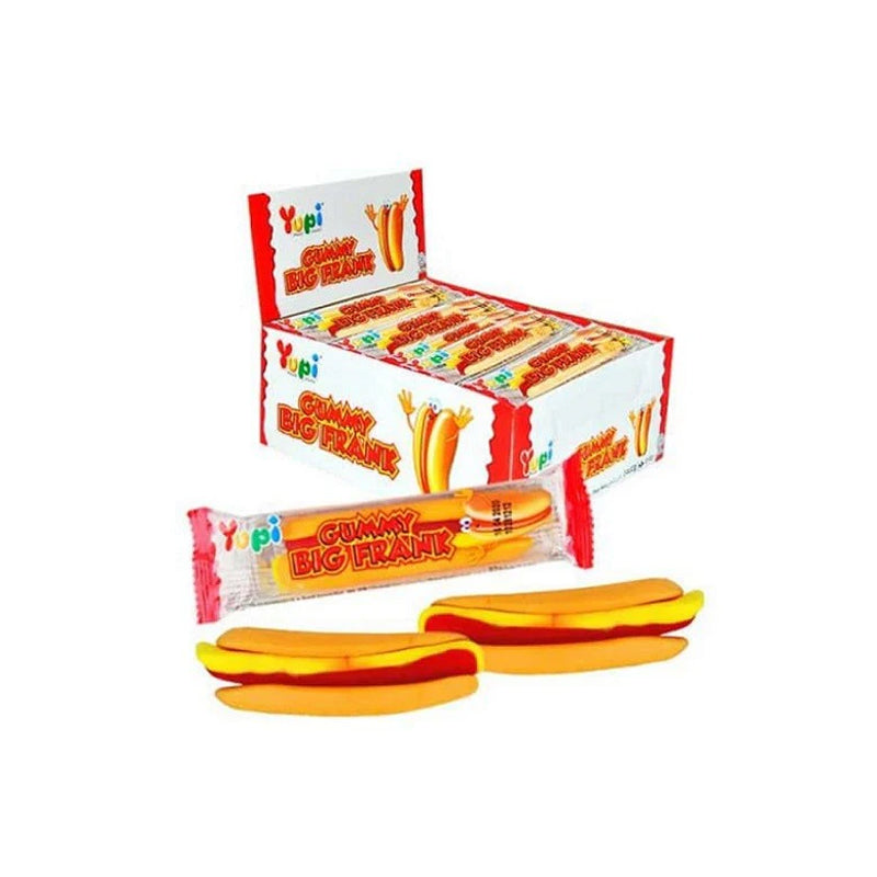 Yupi Gummy Big Frank 24 x 32g