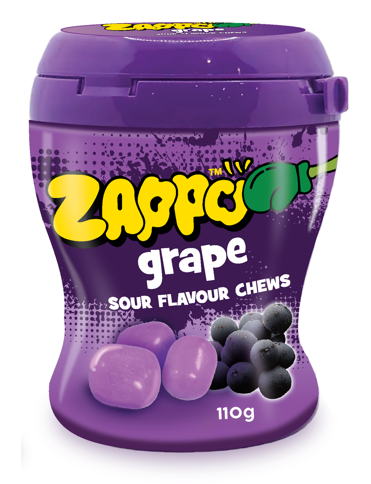 Zappo Grape Travel Cup 6 x 110g