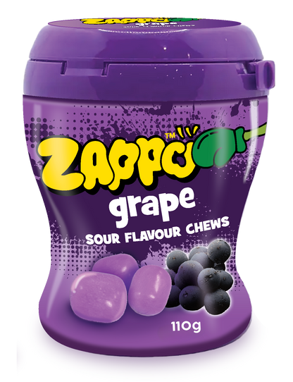 Zappo Grape Travel Cup 6 x 110g