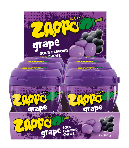 Zappo Grape Travel Cup 6 x 110g