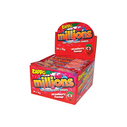 Zappo Millions Strawberry 24 x 75g