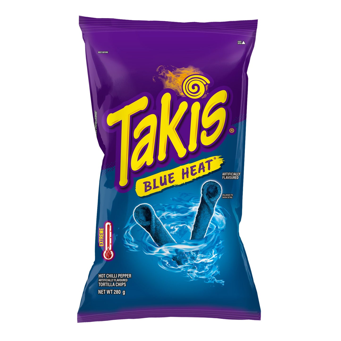 Takis Blue Heat Chips 12 x 280g - Coming June 2026
