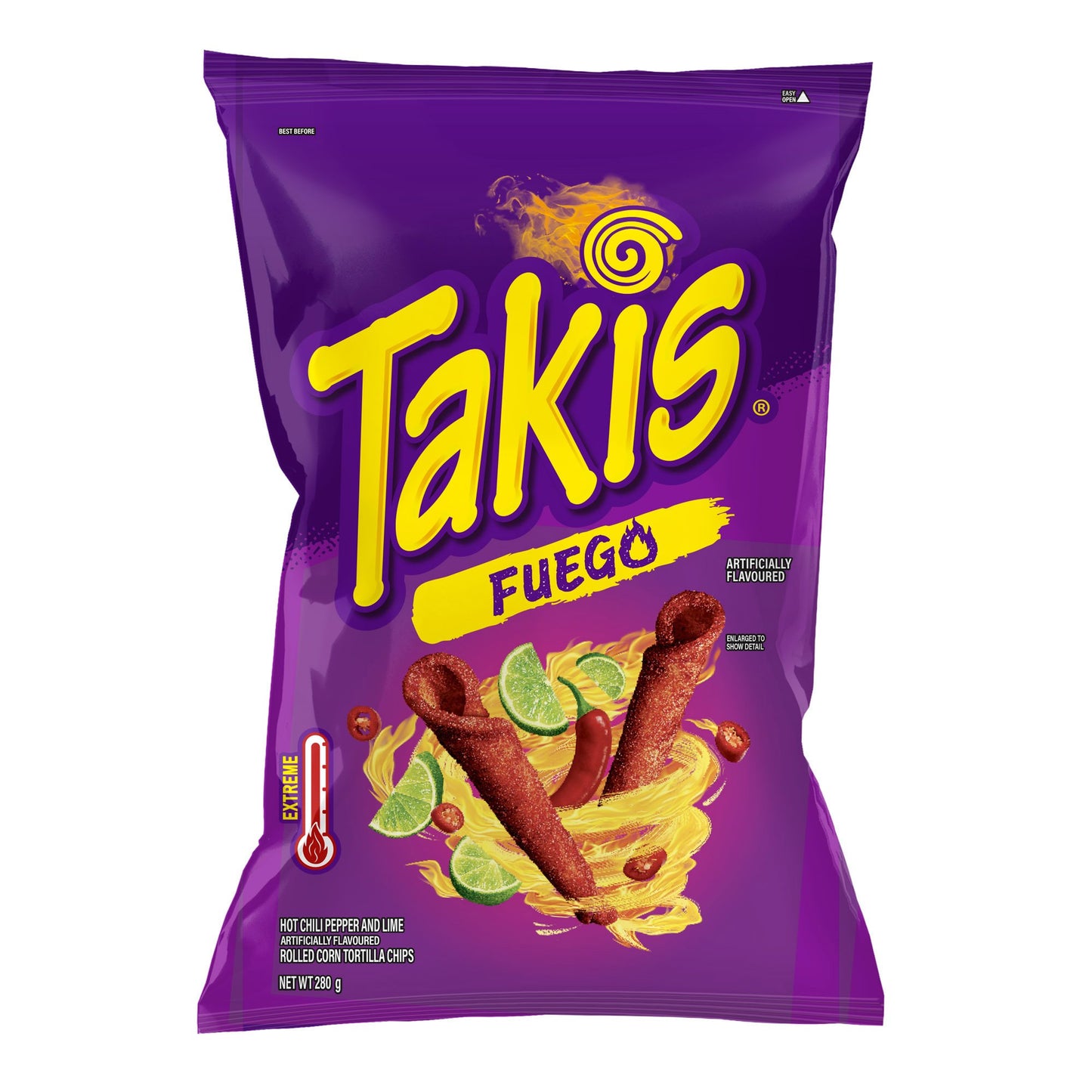 Takis Fuego Chips 12 x 280g