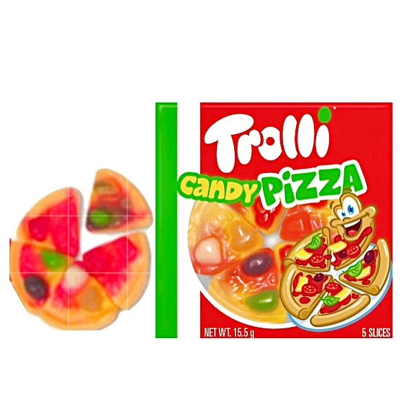 Trolli Pizza Display 5 slice 48 x 15.5g