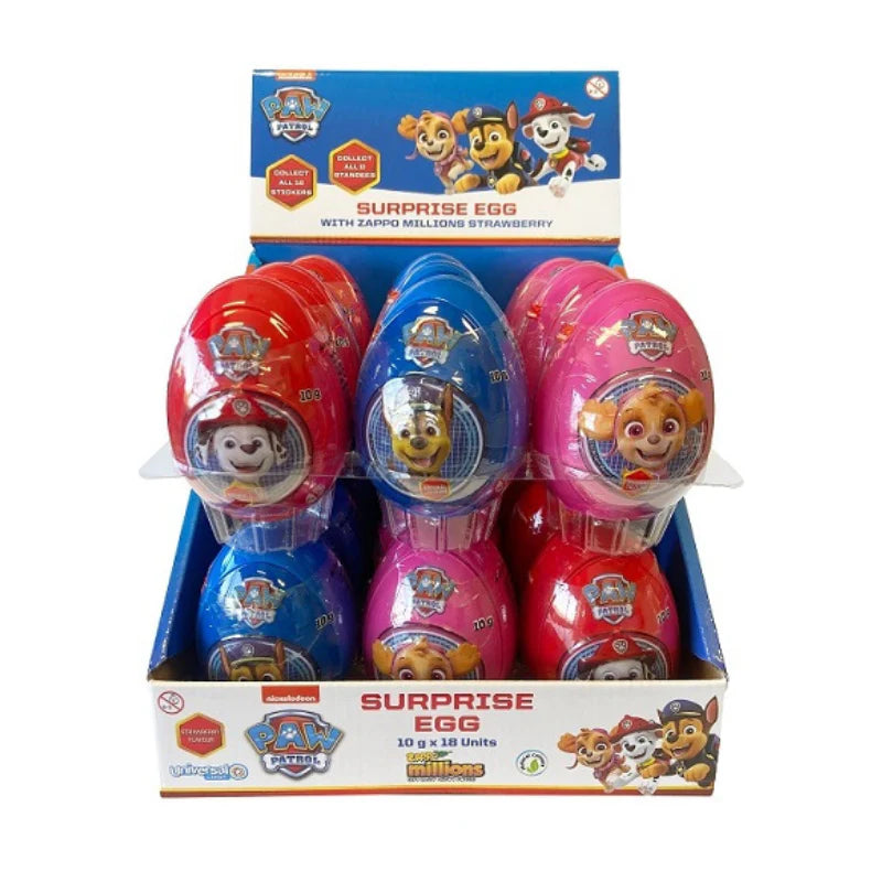 PAW Patrol Embossed Surprise Egg 18 x 10g