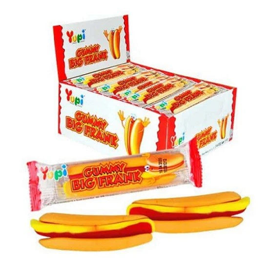 Yupi Gummy Big Frank 24 x 32g